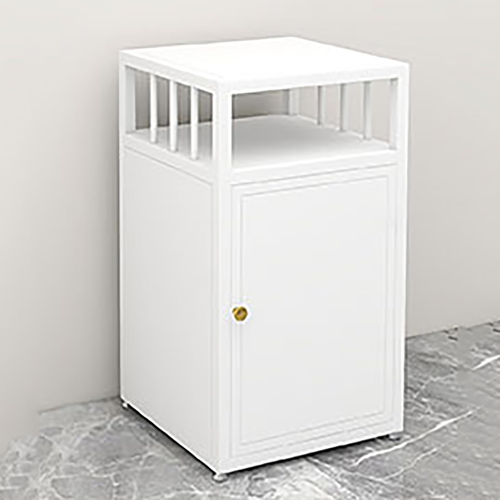 Szafka pod Akwarium, Stojak pod Akwarium, Stojak pod Akwarium dla Gadów, Szafka pod Terrarium, Stolik pod Terrarium(White,45x25x70cm/18x10x28in)