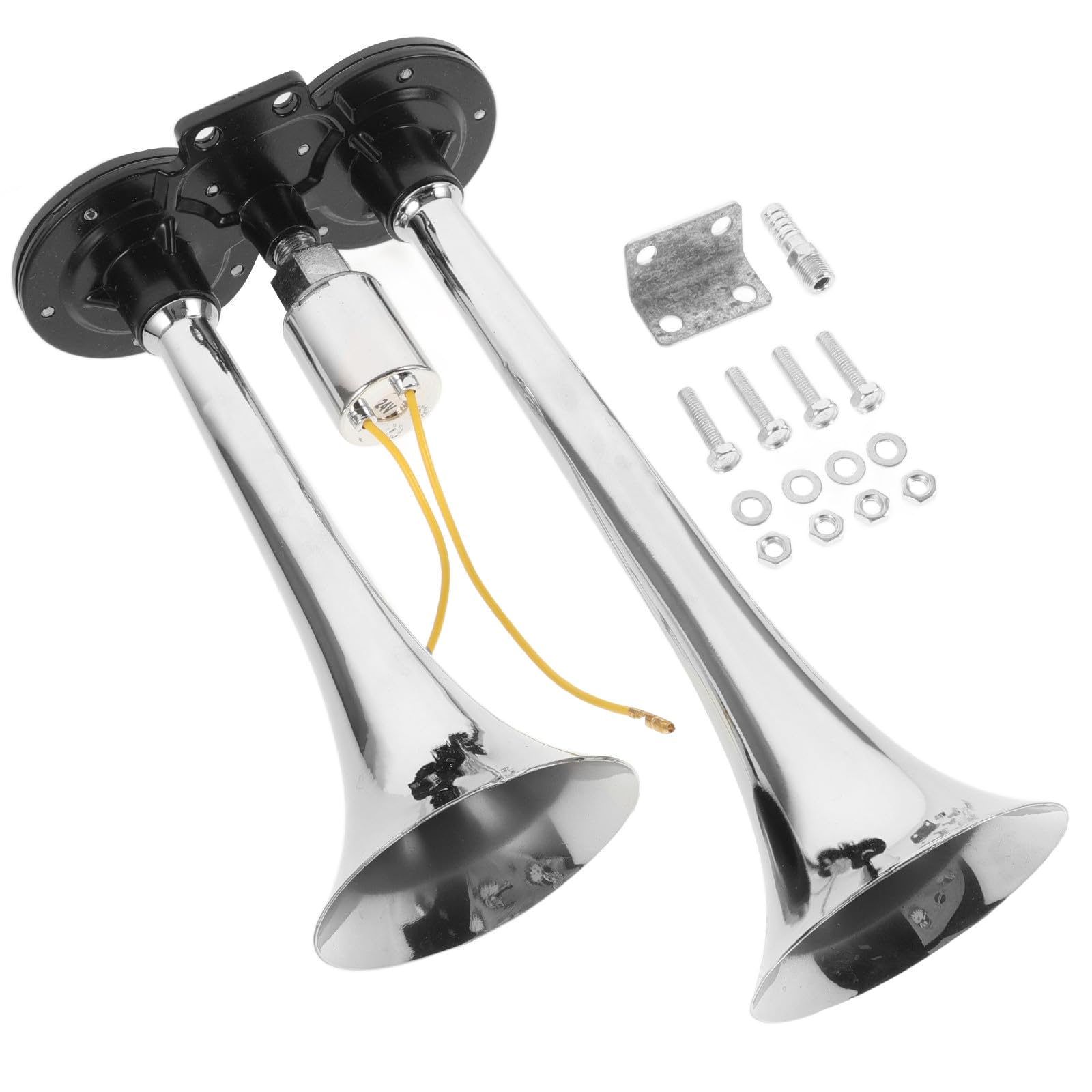 PLAFOPE Bocina de Aire Sonido Nítido y Fuerte Aleación de Aluminio para Camión y Coche Alta Durabilidad, Adecuado para Uso en Camiones y Vehículos