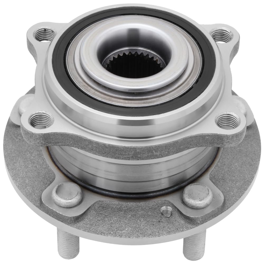 513374 - Front Wheel Hub Bearing Assembly Compatible with [Hyundai] 2015-19 Sonata, 2016-21 Tucson, 2019-23 Nexo, 2020-22 Veloster N [Kia] 2017-20 Cadenza, 2016-20 Optima, 2017-21 Sportage