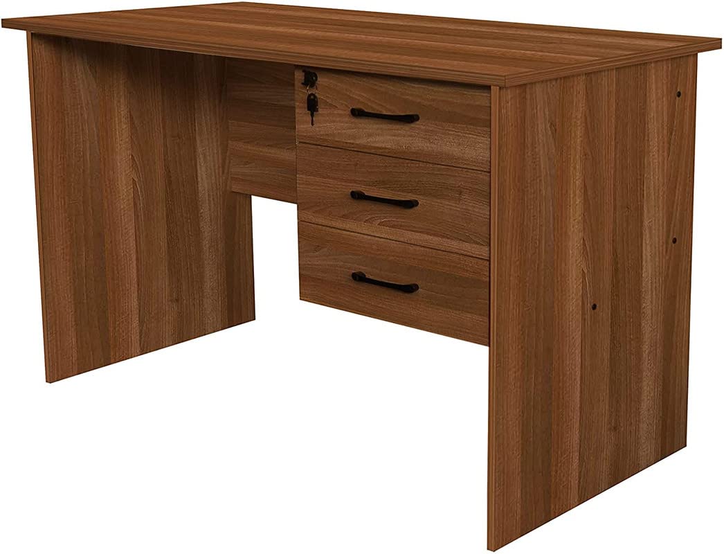 Buy Mahmayi Solama MP11260 Office Desk with Fixed Lockable Drawers