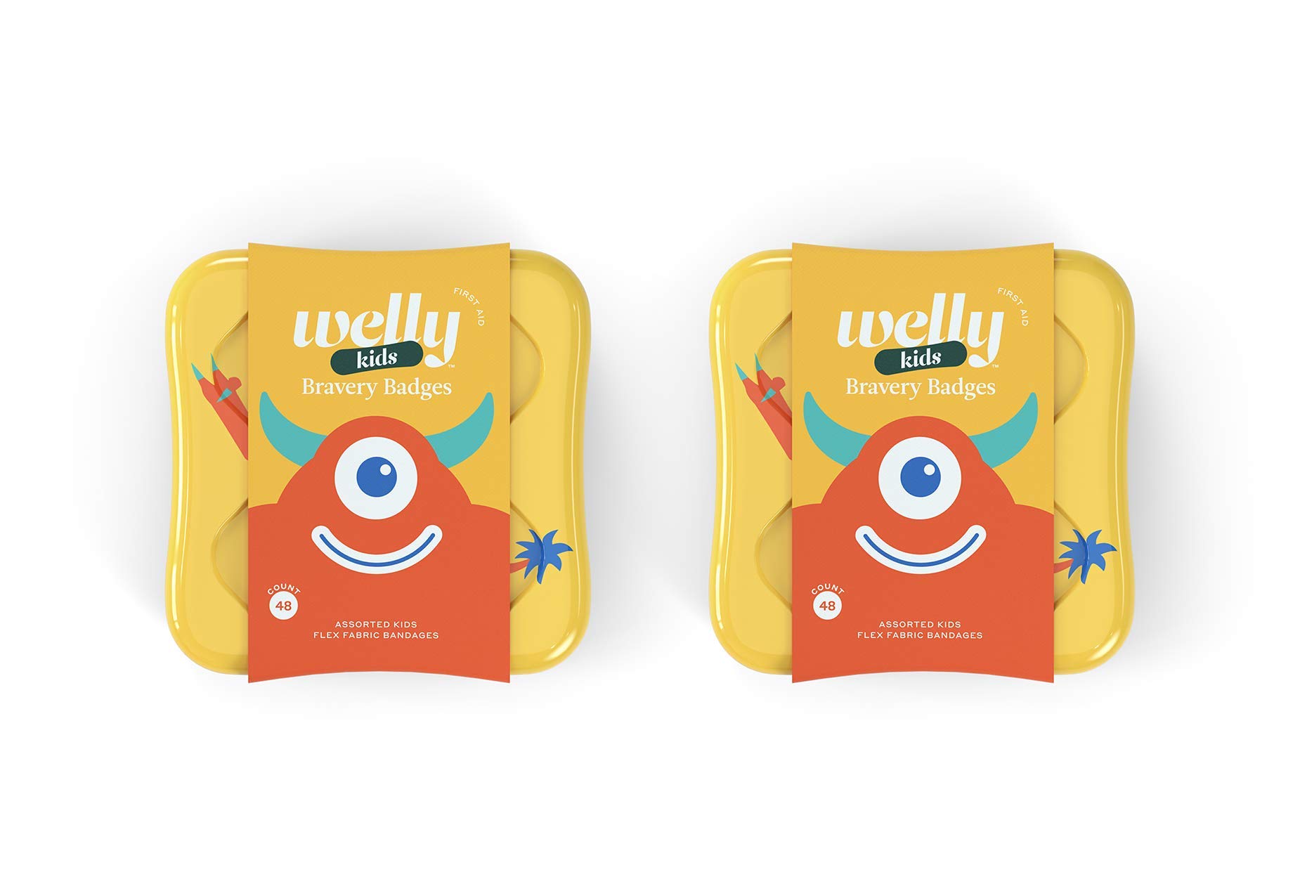 Buy Welly Bandages Bravery Badges, Flexible Fabric, Adhesive
