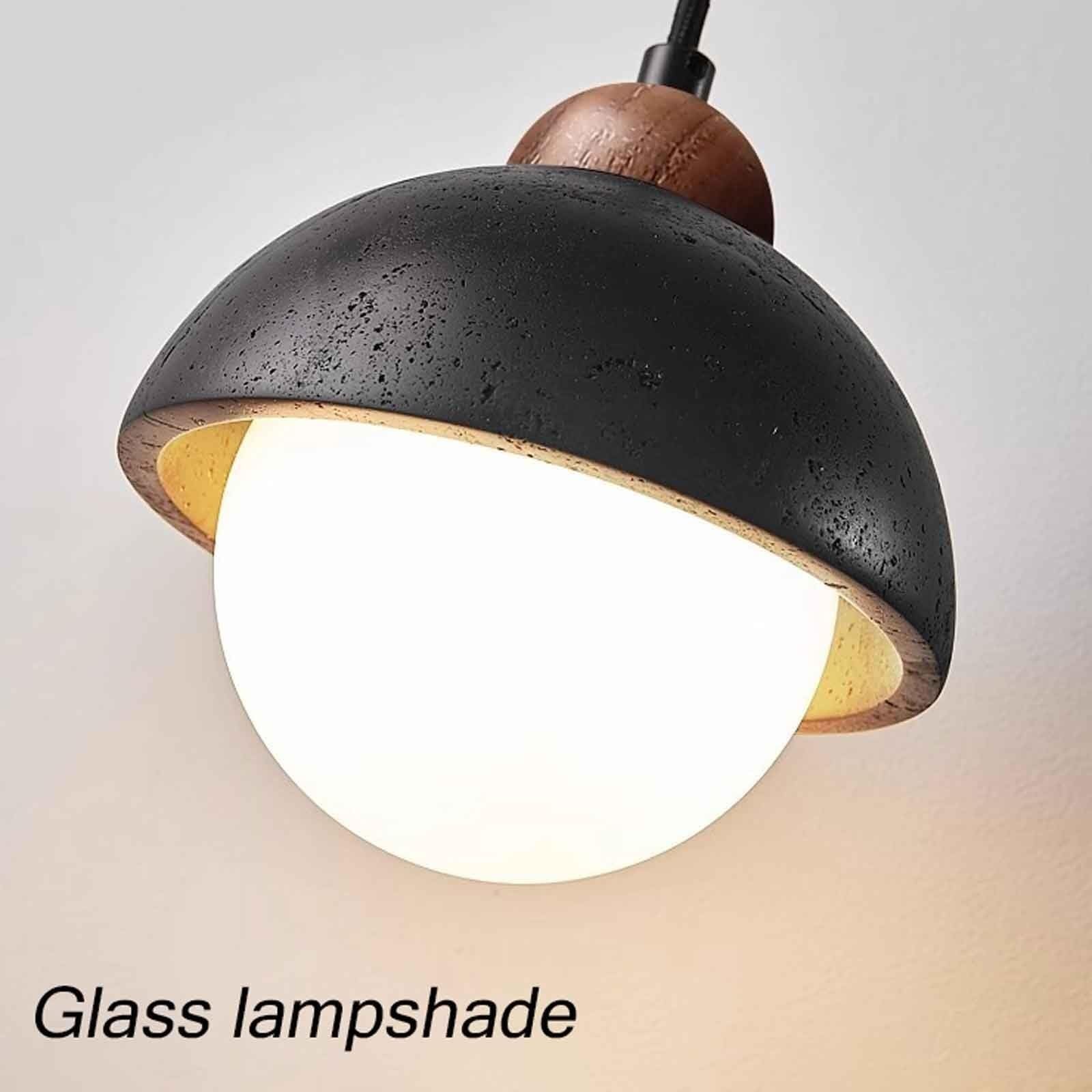 Miniaturowa lampa wisząca nordycka z abażurem ze szkła bursztynowego Nowoczesna wisząca oprawa oświetleniowa na wyspę kuchenną Regulowana wysokość idealna do dekoracji wnętrz hotelu i restauracji 18