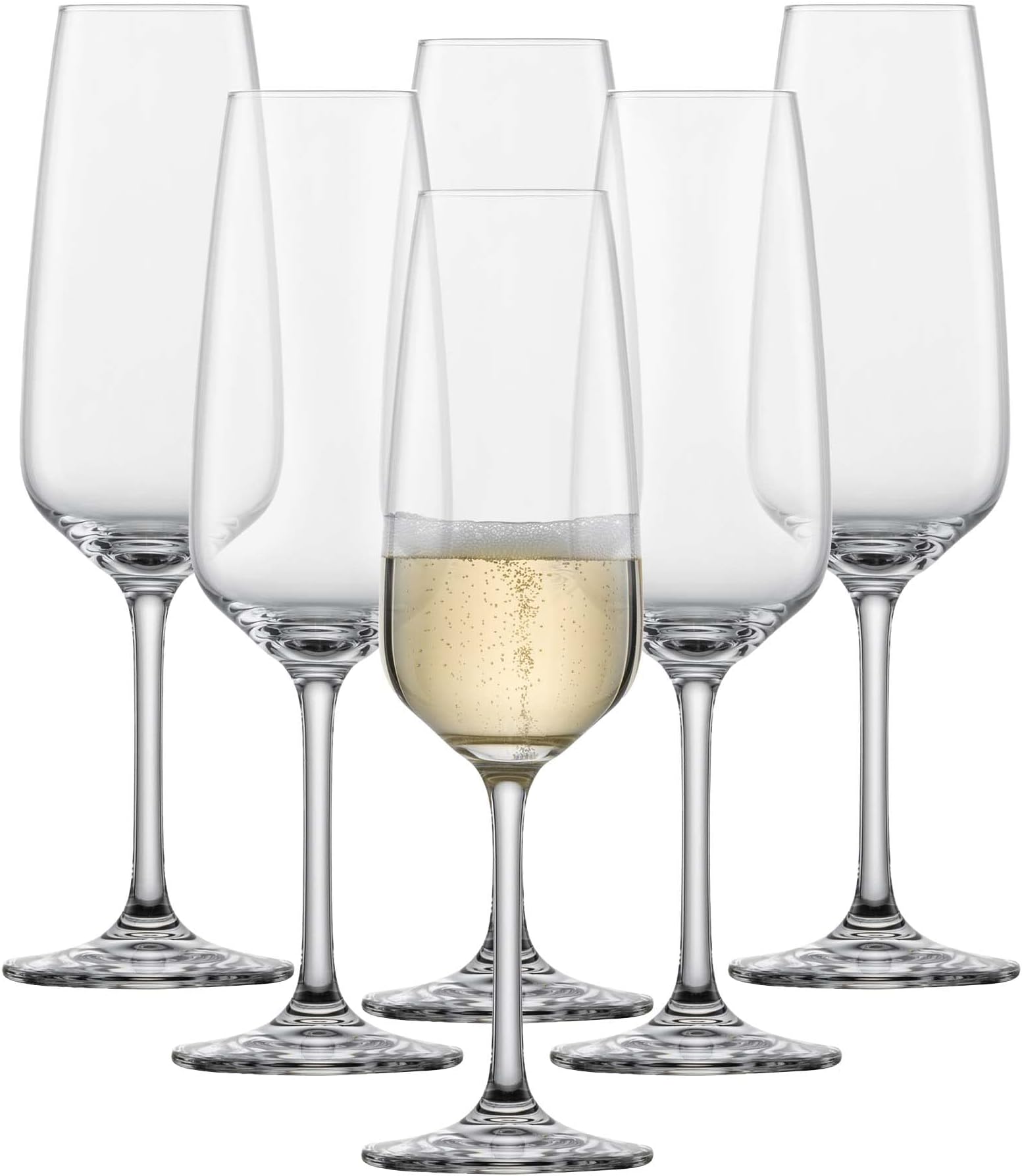 Schott Zwiesel Sektschaal Bar Special (set van 6), elegante champagneschalen, vaatwasmachinebestendige Tritan-kristallen glazen, Made in Germany ( artikelnummer 111219