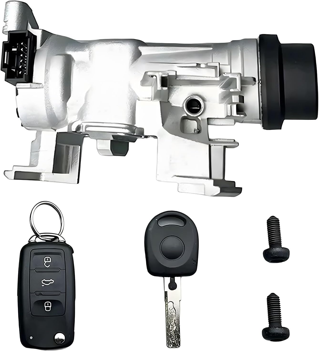 Ignition Switch Lock Cylinder Assembly 1K0905851B for VW Audi Seat Skoda Replace# 1K0905851 1K0905865