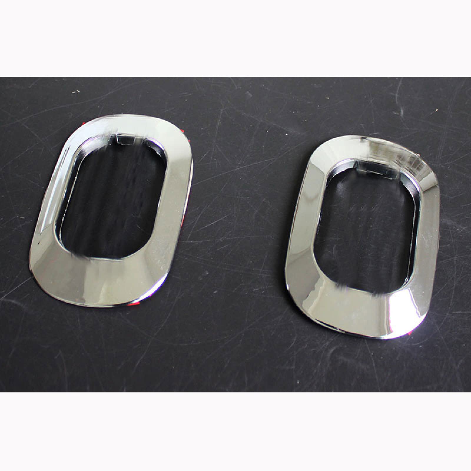 QRSLHYA Light Protection Side Lamp Rim Trim Chrome For Toyota Rav 4 Rav4 1996-2000 Car Styling