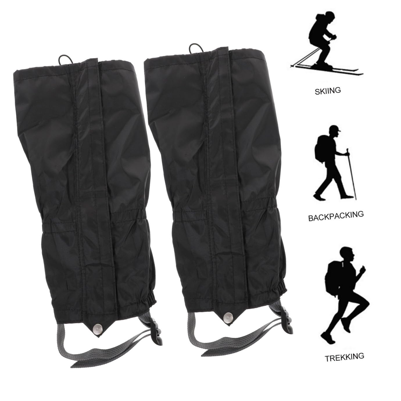 3sets Komfortable Outdoor Bein Gamaschen Klettern Bergsteigen Wandern Schnee-Bein 2 Stücke * 3