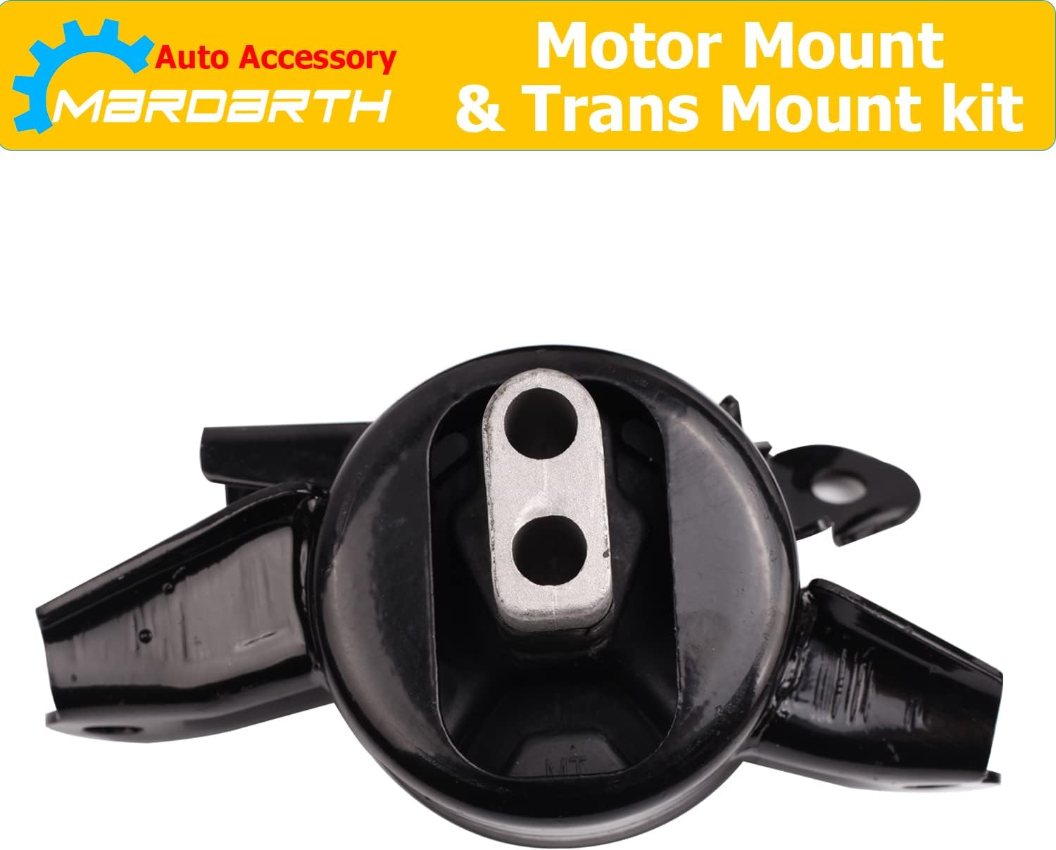 Automotive Engine Mounts Engine Motor and Transmission Mounts Compatible with 2011-2016 Elantra 1.8L (Automatic Transmission) OE 219501J000