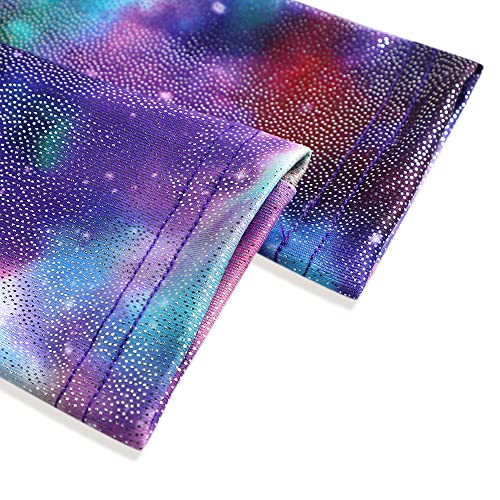 HOZIY Gymnastics Leotards for Girls Unicorn Pink Purple Sparkly Dancewear Activewear Quick Dry