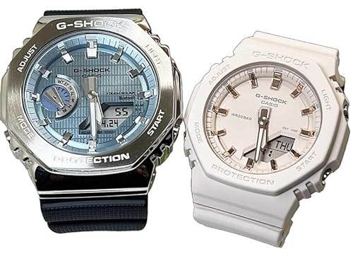 [�J�V�I]CASIO �y�A�E�H�b�` G-SHOCK G�V���b�N BABY-G �x�r�[G �A�i�f�W �^�t�\�[���[ �N�I�[�c �����y�A�P�[�X���� 2�{�Z�b�g GBM-2100A-1A2JFGMA-P2100M-4AJF �r���v[�������K�i]