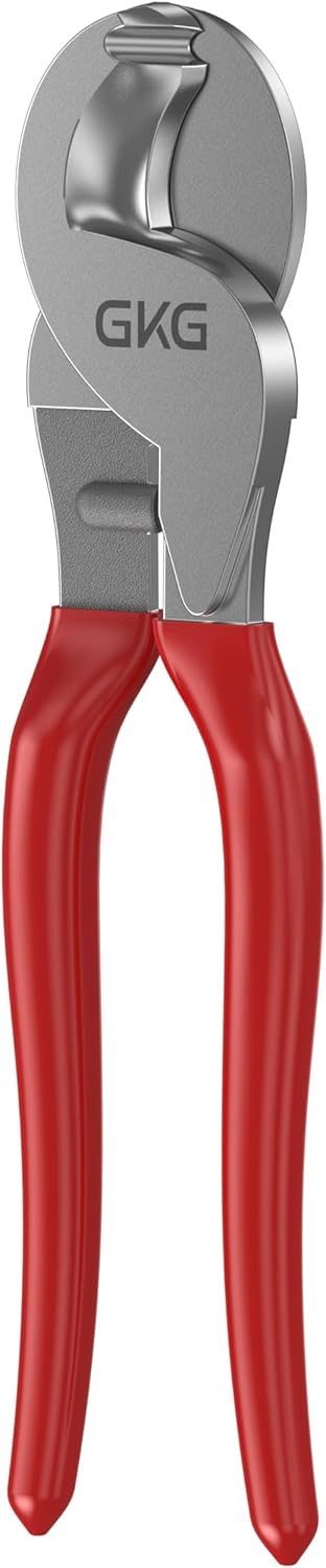 GKG 10 Inch Heavy Duty Cable Cutter, High Leverage Wire Cutter for 4/0 Aluminum,2/0 Copper, and Communication Cables