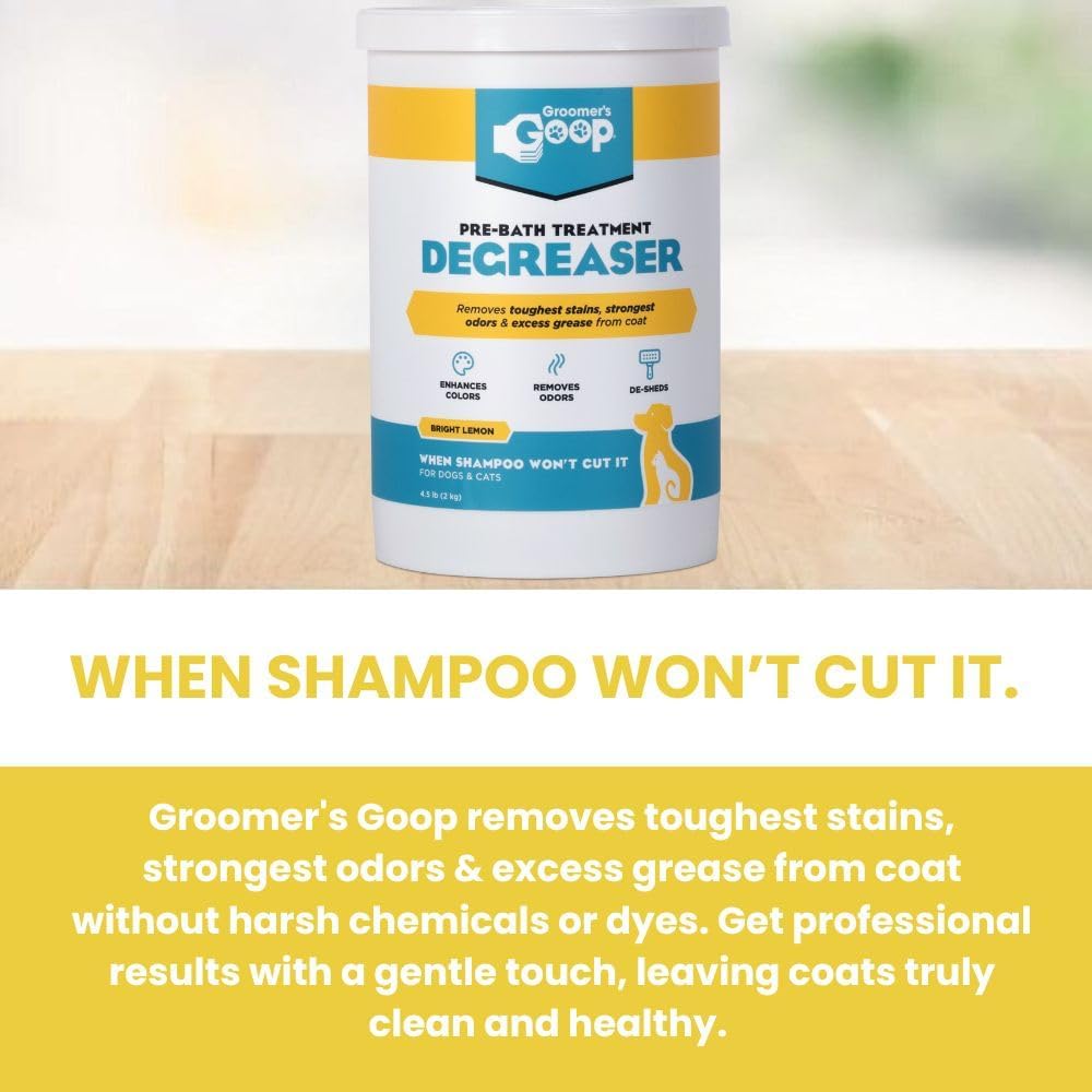 Groomer’s Goop Pre-Bath Pet Degreaser (4.5 lb)