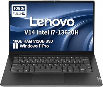Lenovo V14 Gen 4 Business Laptop, Intel i7-13620H, 16GB RAM, 512GB SSD