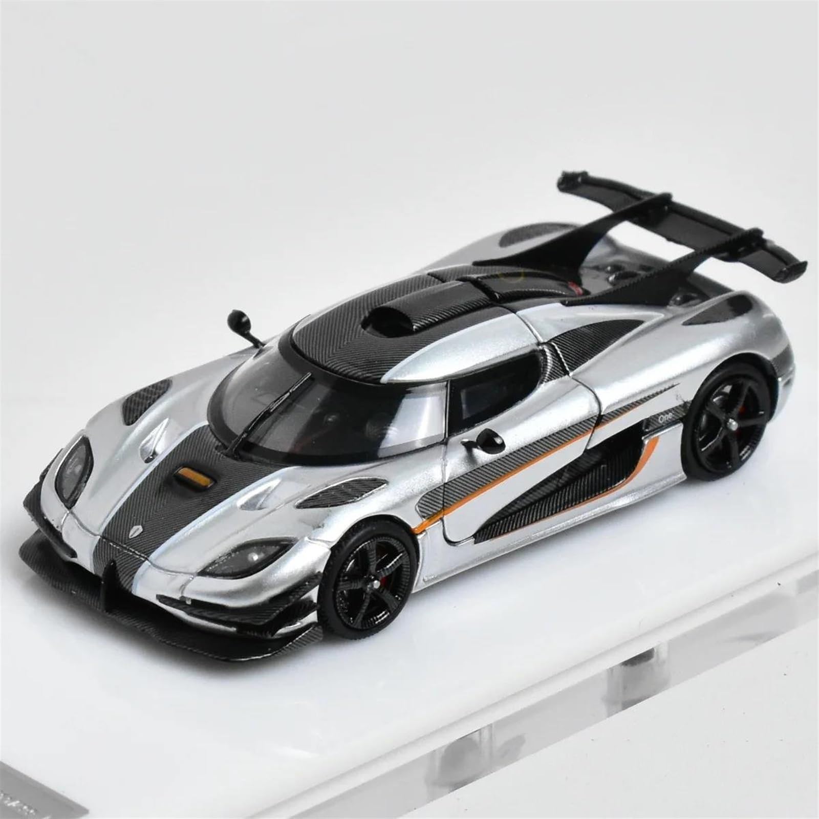 Metallo Scala Replica 1 64 Koenigsegg One1 Diecast Moldel Car Per Regali Da Collezione E Esposizione(White)