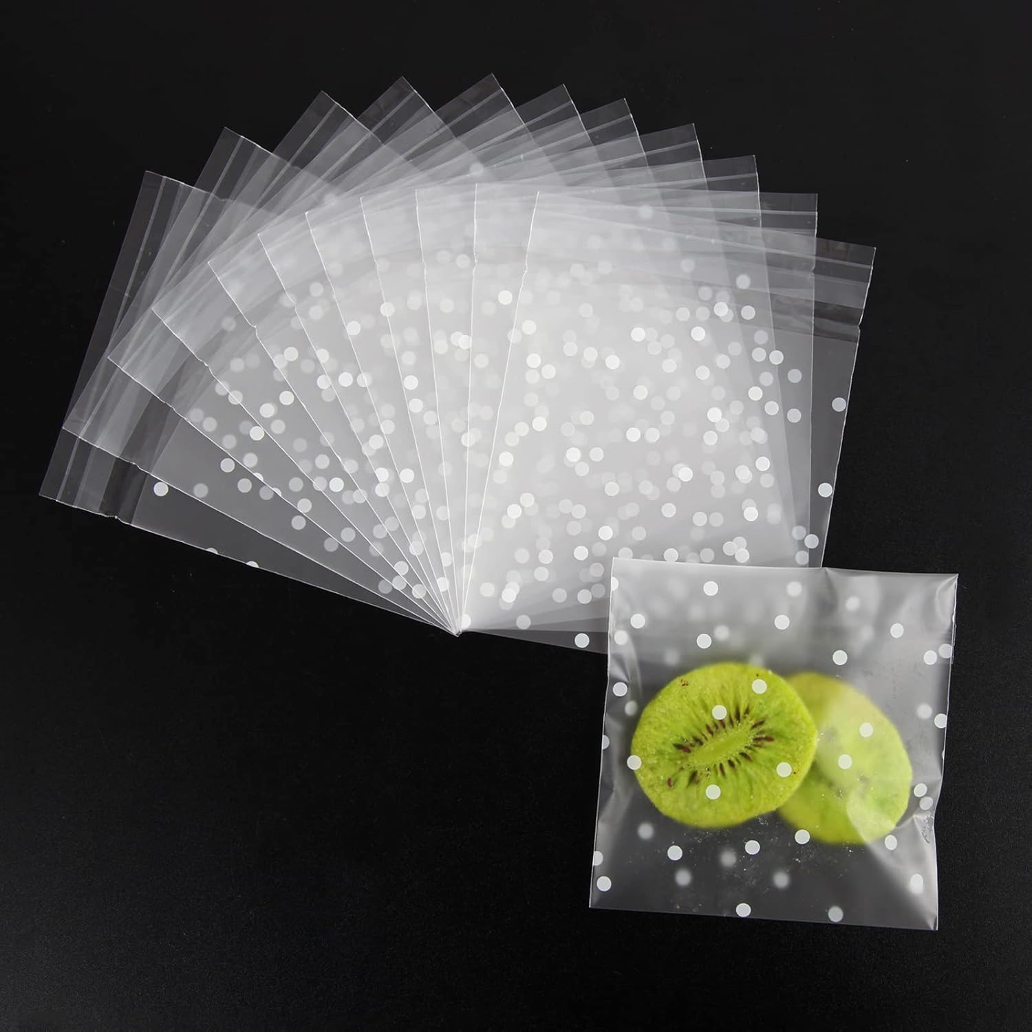 300 Sacchetti Termoretraibili PVC - 10x15 Cm - Per Saponi, Bombe Bagno, Fai Da Te - Trasparenti - Foto 4