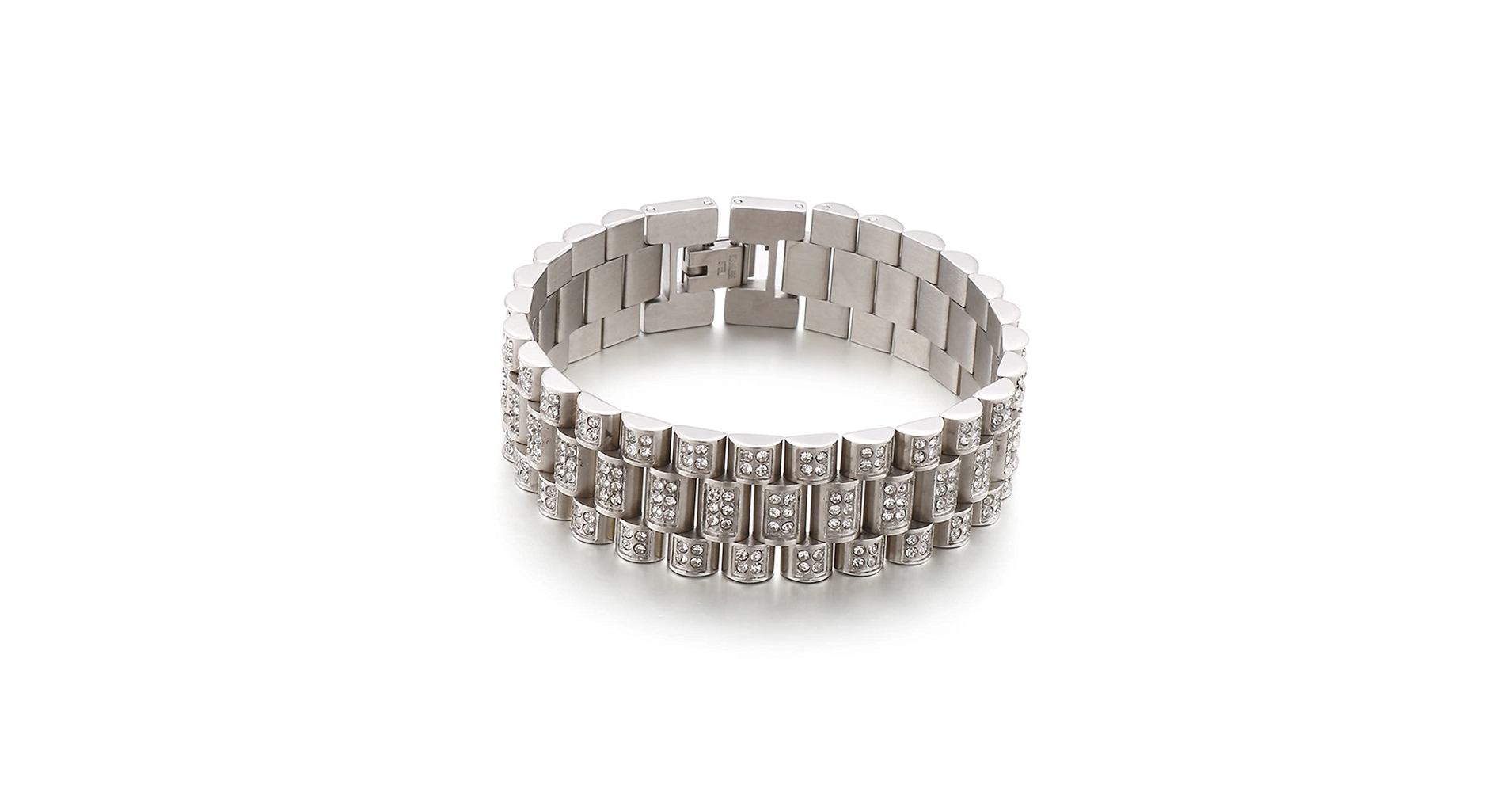 Amazon.com: Aotiwe Stainless Steel Chain Bracelet, Men's Hip
