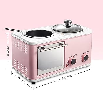 Amazon | フォーインワンの小型朝食機、家庭用多機能トースター