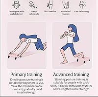 Vista 4 de Entrenador muscular abdominal rodante