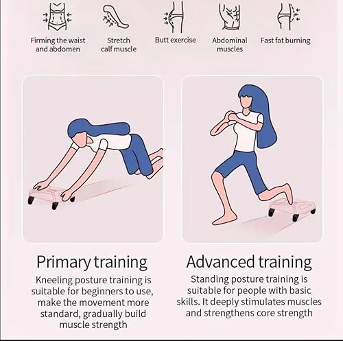 Miniatura 4 de Entrenador muscular abdominal rodante