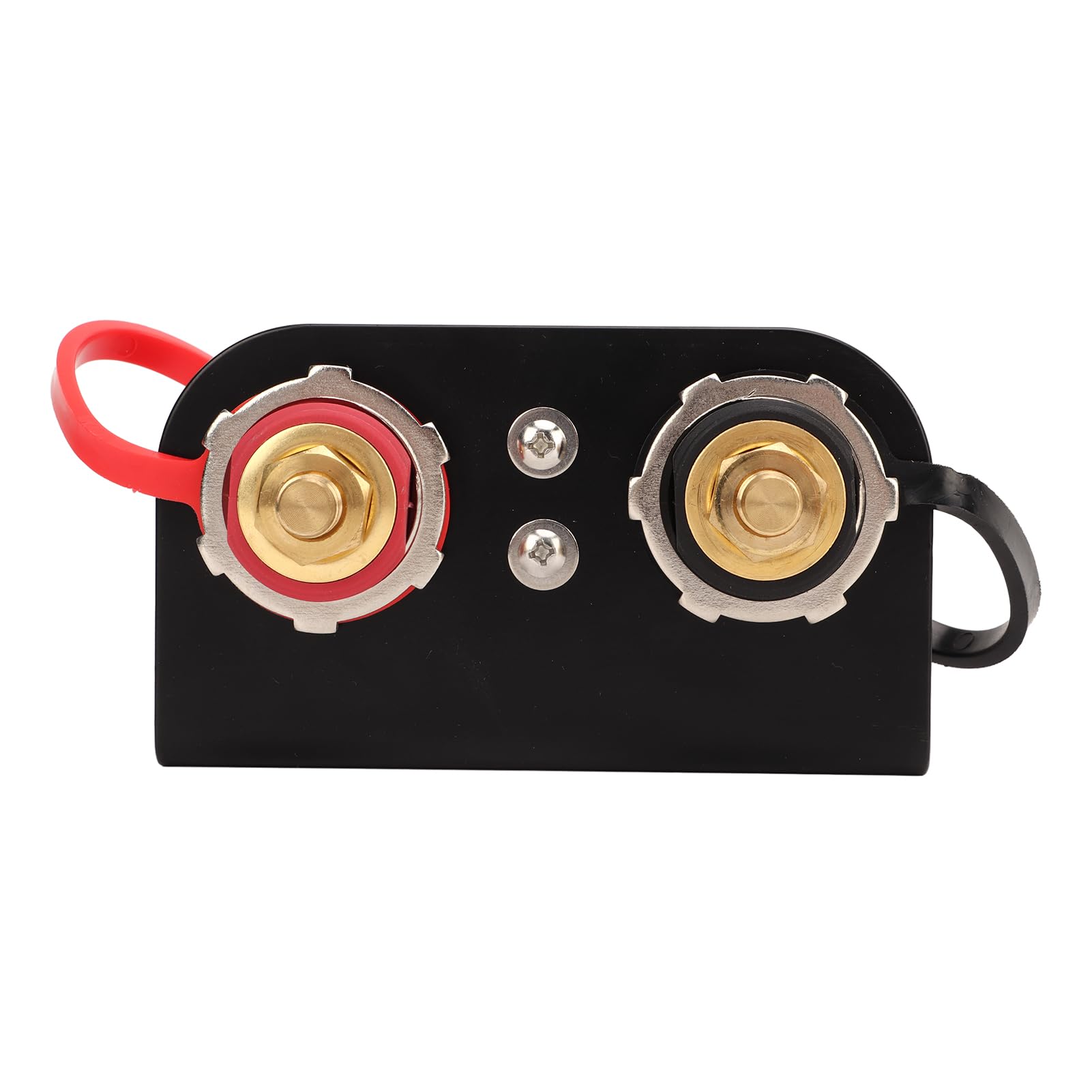 Cocoarm Bornes de Batterie à Distance, Kit de Solution d'alimentation avec Languette de sécurité, Matériau de qualité Supérieure pour Divers Véhicules, Accès Facile et Couvercles étanches pour UTV,