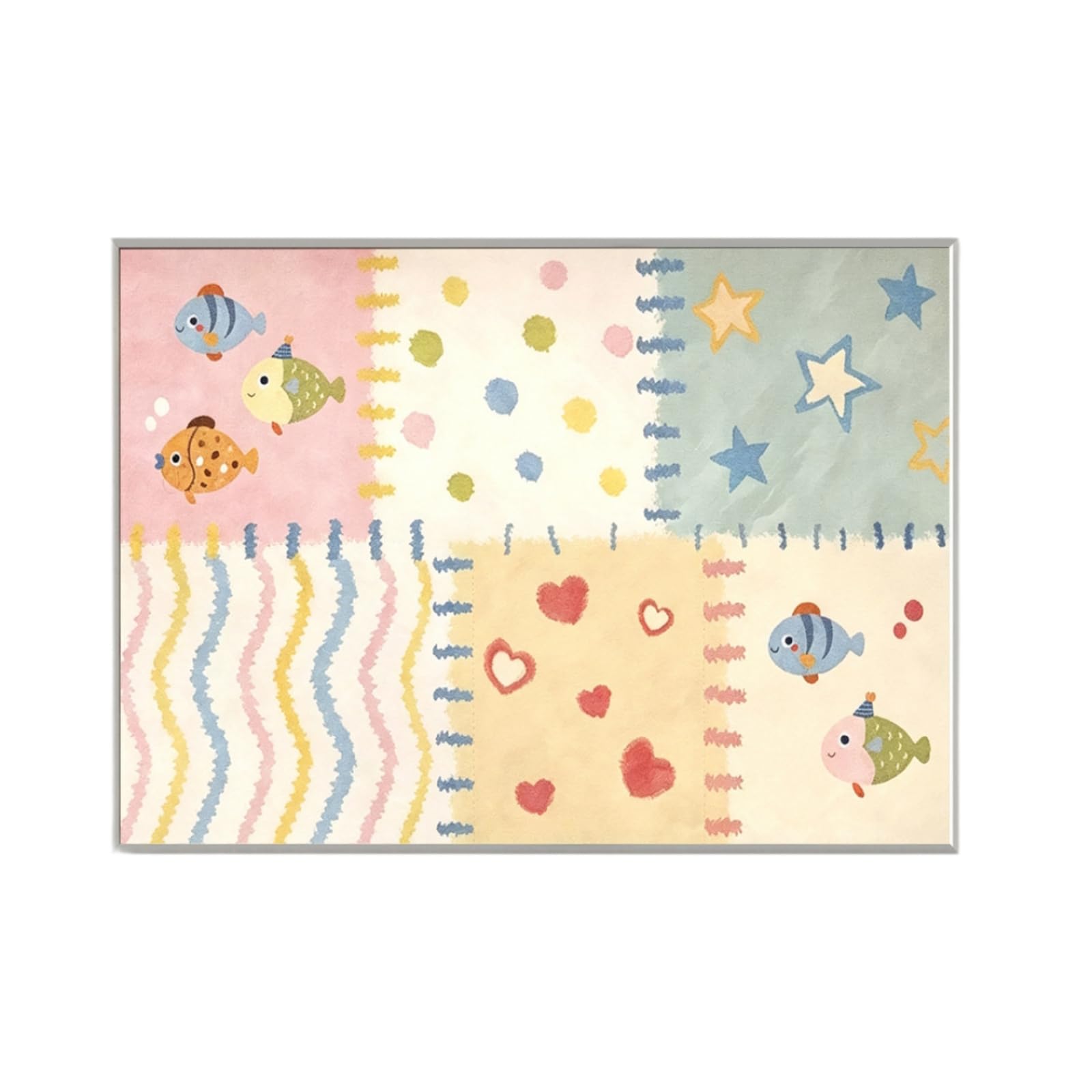 Copriquadro Elettrico Pratico | Ribaltabile, Pannello Copri Contatore con Cornice, per Ingresso, 40x30cm