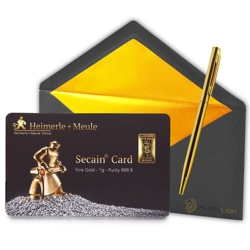 ポケピア FINE GOLD CARD 1g FINE GOLD 999.9 1 g Gold Bar Gold Plate in Secain Card, 999.9 Fine Gold LBMA