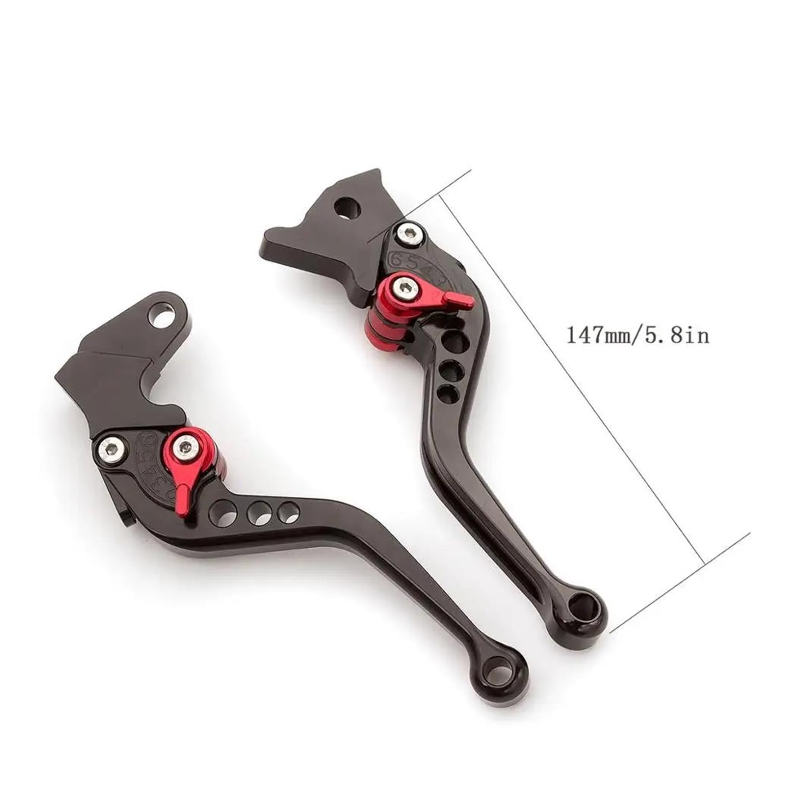 FXCNC Adjustable Brake & Clutch Levers (Pair) For Yamaha Banshee YFZ350 1997-2008 - Purple Anodized