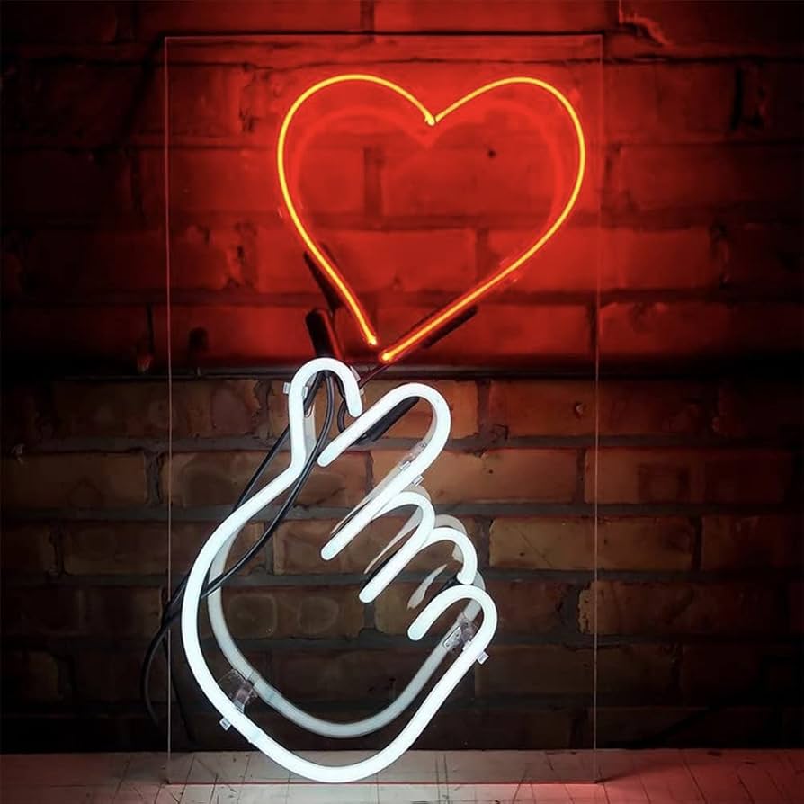 Amazon | ネオンサイン ハートを作る NEON SIGN おしゃれ 饮み物