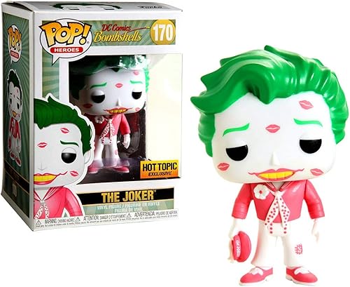Funko POP! Heroes: DC Bombshells - El Joker [Camisa Rosa] #170 Exclusivo