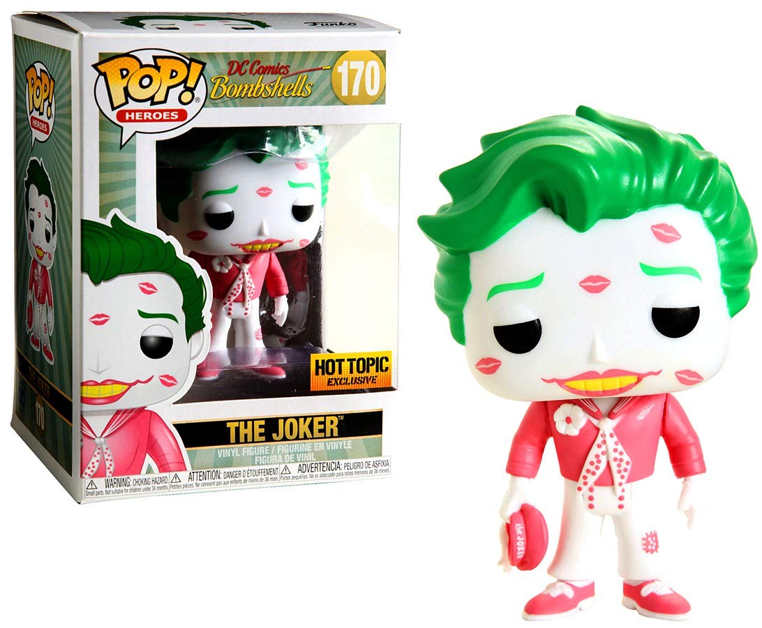 Amazon.com: Funko POP! Heroes: DC Bombshells - The Joker [Pink 