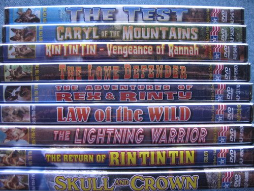 Rin Tin Tin Collection - Volume 1 (Adventures Of Rex And Rinty / Caryl Of The Mountains / Law of the Wild / Lightning Warrior / Lone Defender / The Return Of Rin Tin Tin / Skull And Crown / The Test / Vengeance of Rannah) (9-DVD)