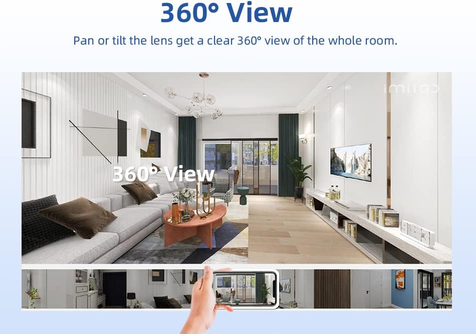 QR codes for downloading the IMILAB Home App from Google Play and Apple App Store.