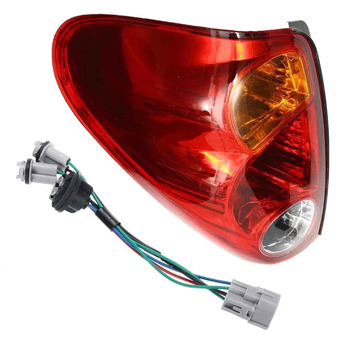 YONGYAO Luce Freno Posteriore Sinistra/Destra per Auto con Cablaggio per Mitsubishi L200 2005-2016 - Sinistra Rossa