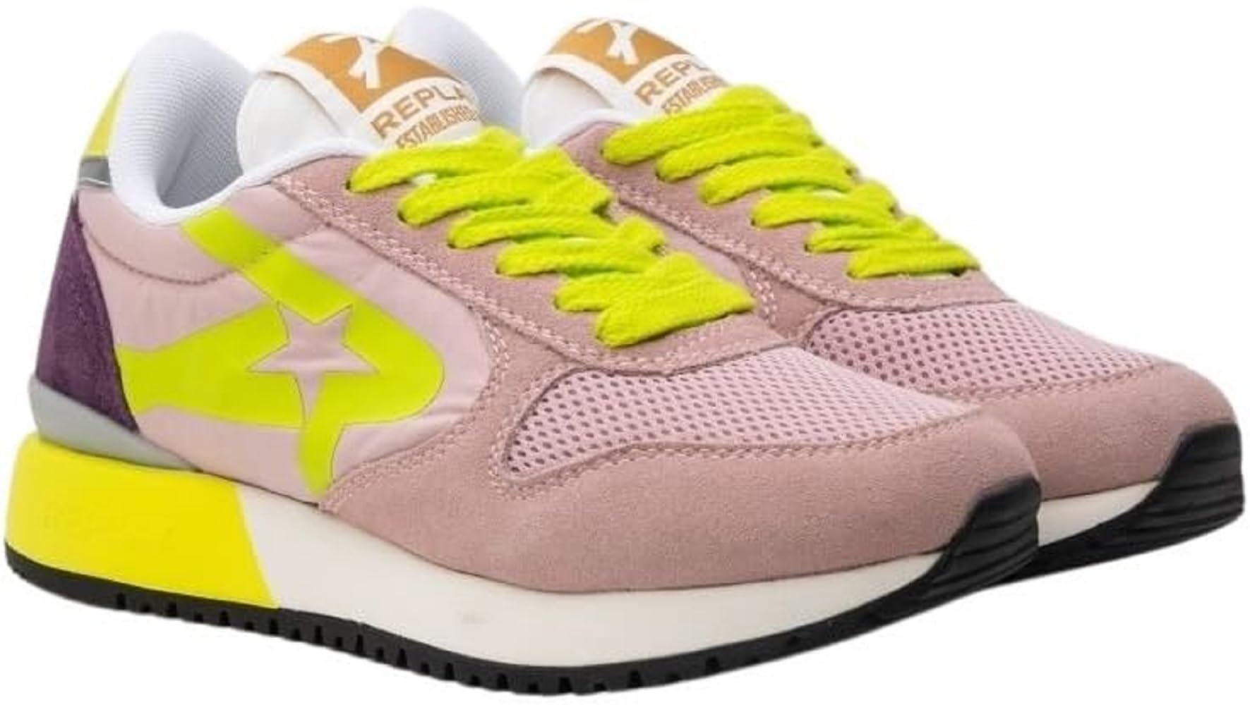Replay Women's Gws9o .000.c0001t Trainers, 032 Lilac, 2/2.5 UK