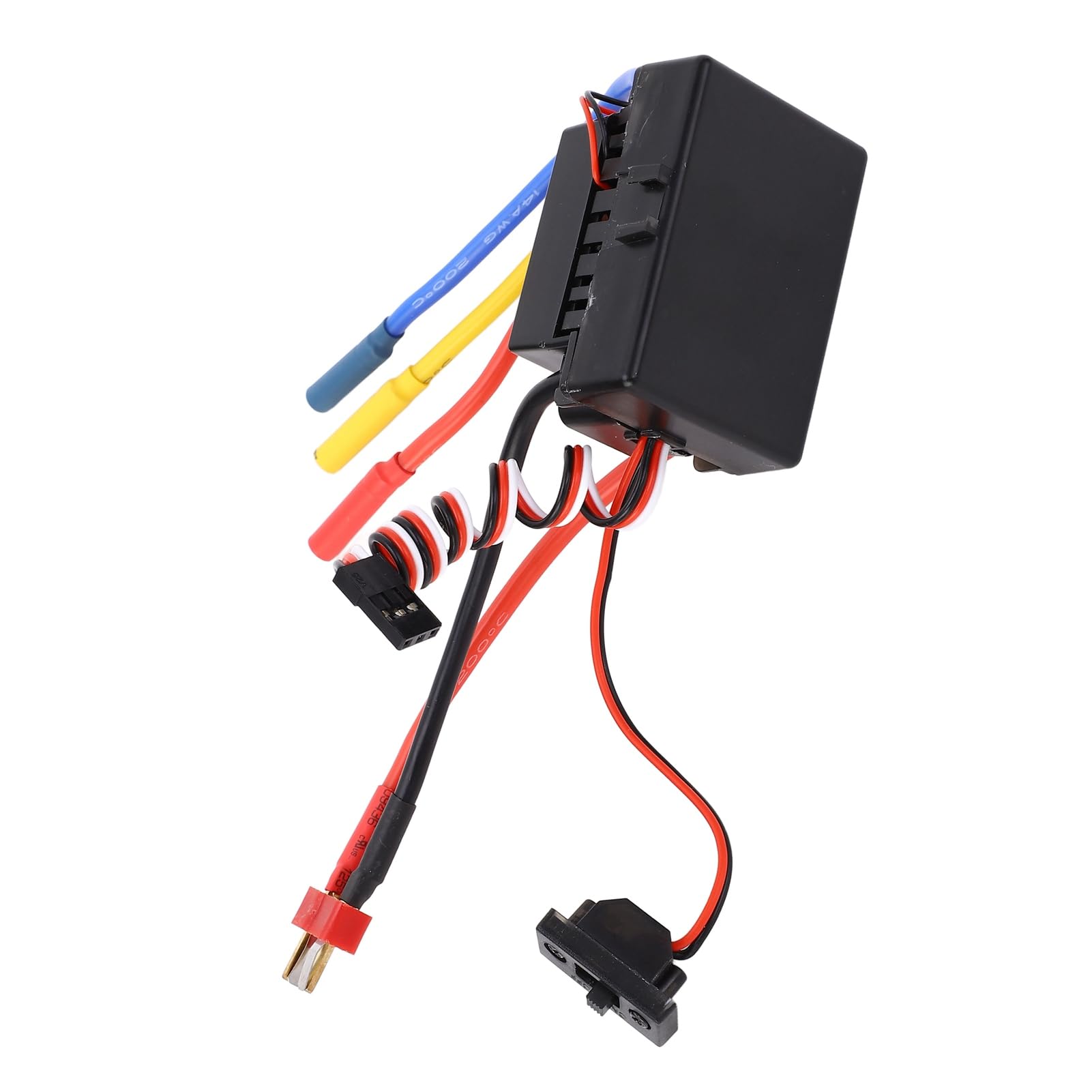 60A ESC Brushless Impermeabile, 5,8 V 3 A BEC, Scheda di Programma Regolabile, per Auto e Barche RC in Scala 1/10, Controller Motore ad Alte Prestazioni