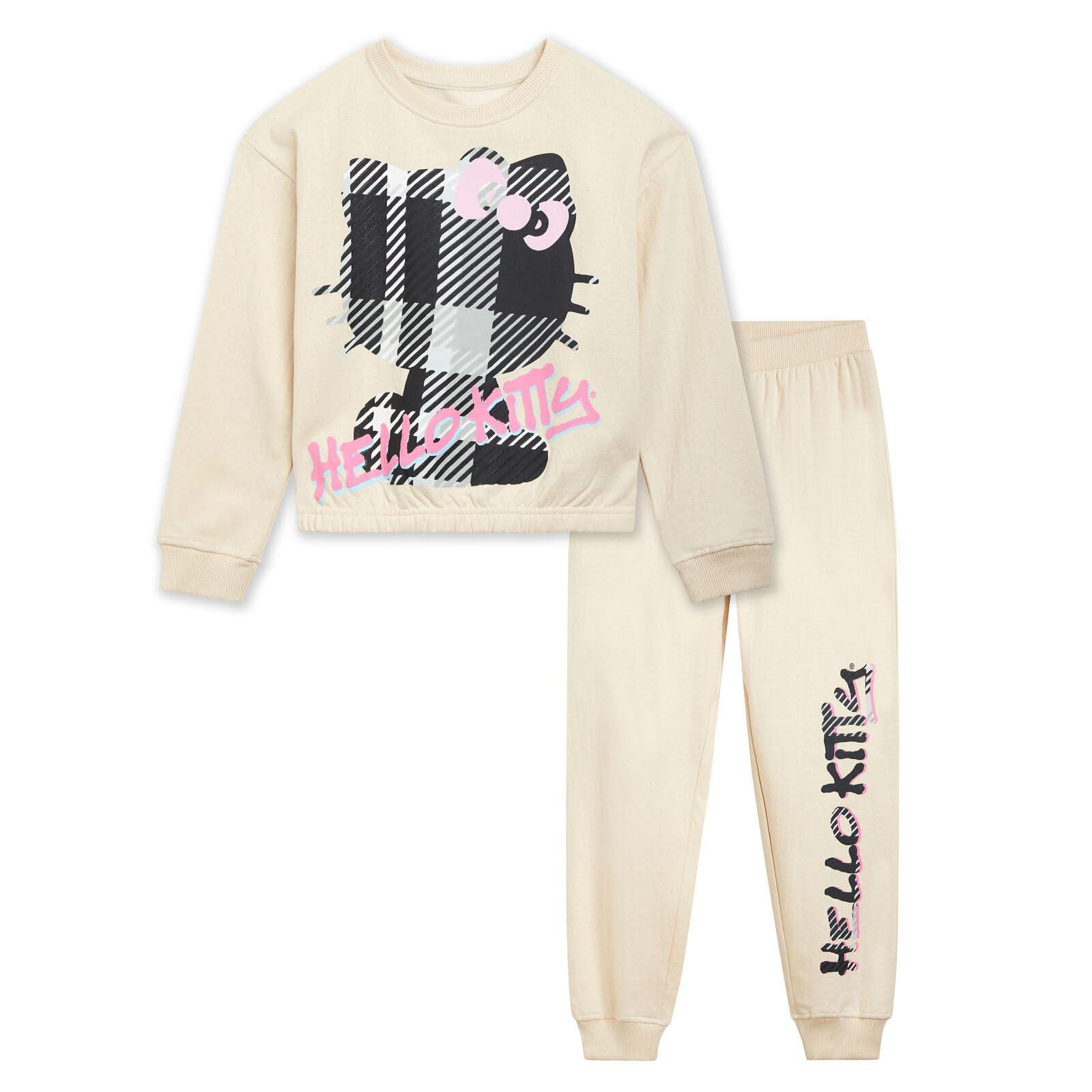 Sudadera Hello Kitty con pantalón polar para el recreo escolar 8