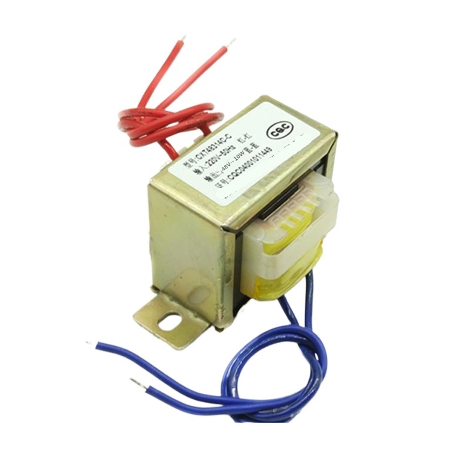 Transformateur EI48*24 de haute précision AC220V à 48V DB-10VA 10W