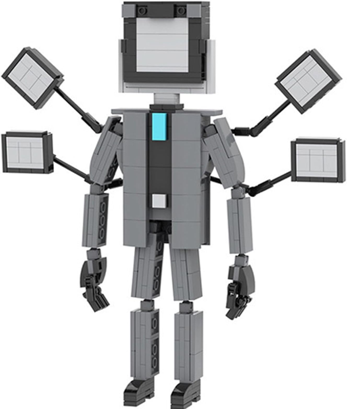 Toilet Titan Cameraman Speakerman Clock Tv Man Game Upgraded Action Mutant Model Funny Ideas Collectible Birthdaytoilet Toys Building Bricks Birthday Gift For Kids Adults Fans B