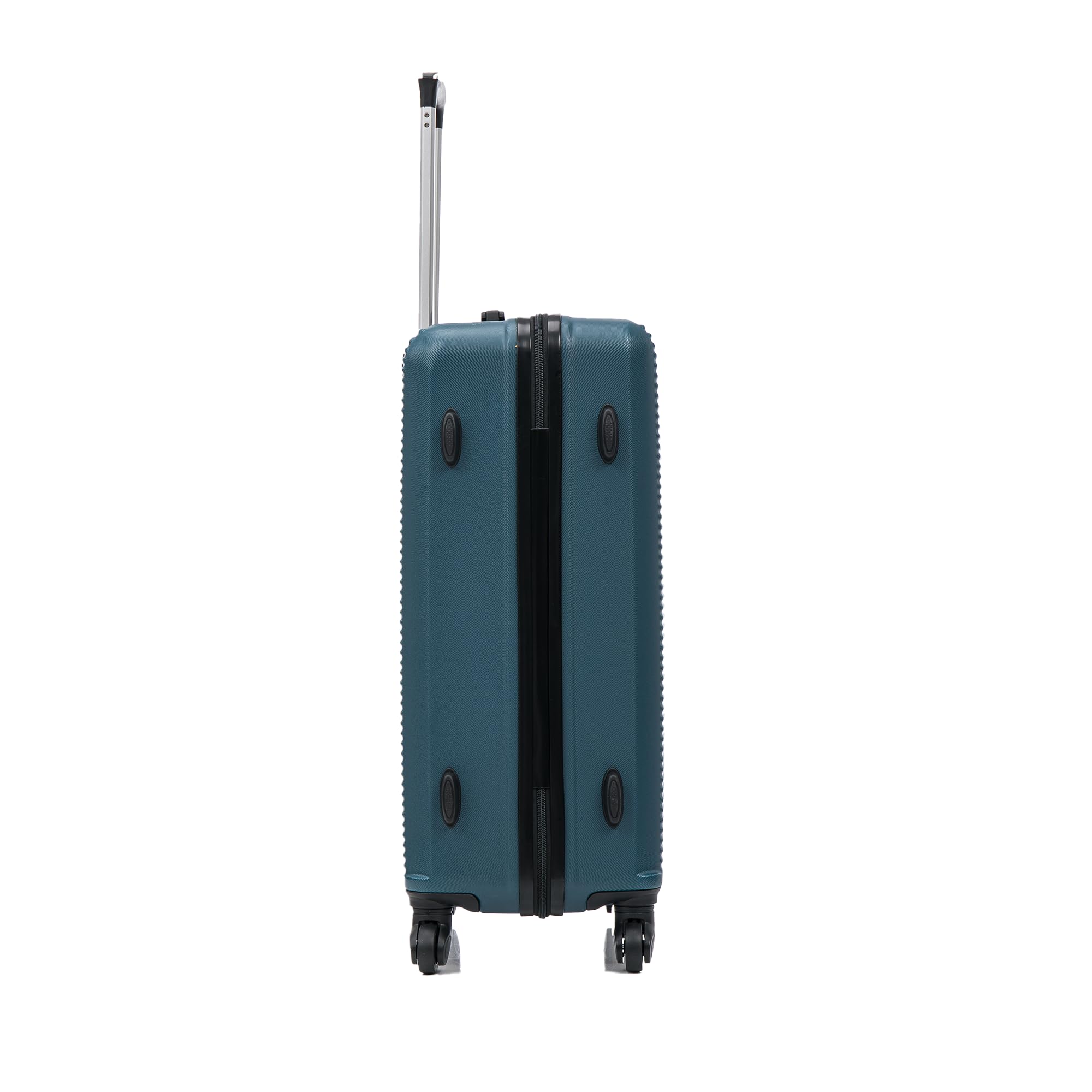 CELIMS - Średnia Walizka Sztywna na 4 kółkach Lekka Bagaż Rejestrowany 23kg 65cm | Zamek Zintegrowany | ABS | Średni Bagaż na 4 kółkach 65cm | Walizka Weekendowa | Zielony