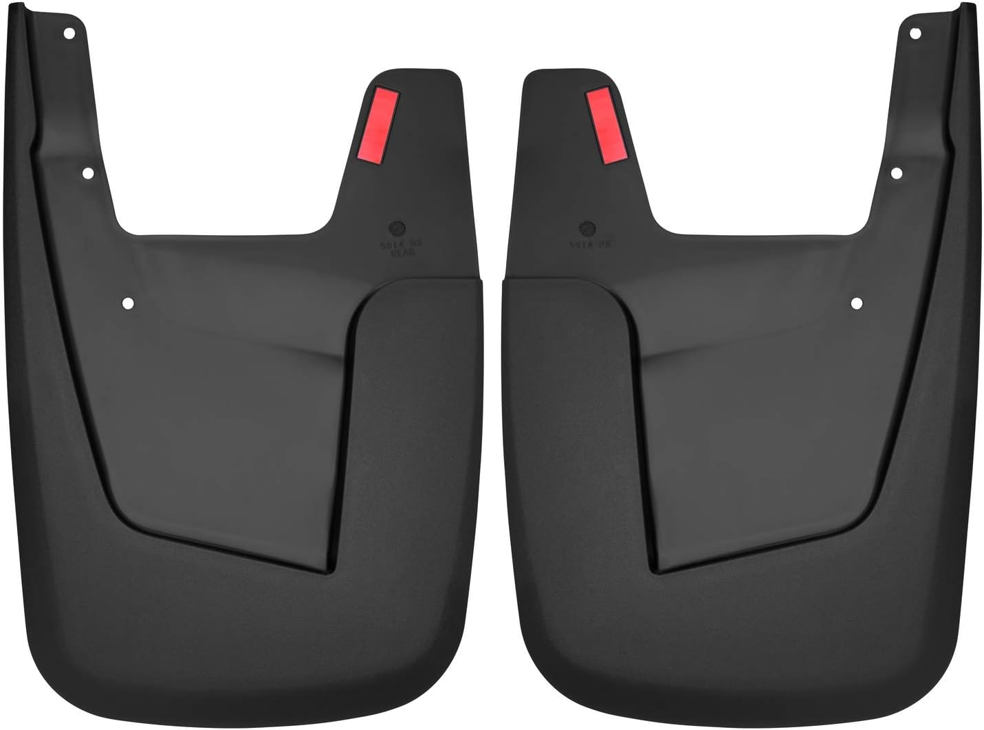 Husky Liners — Rear Mud Guards | Fits 2019-2024 Ram 1500 w/out OEM Fender Flares - Black, 2 Pc. | 59141