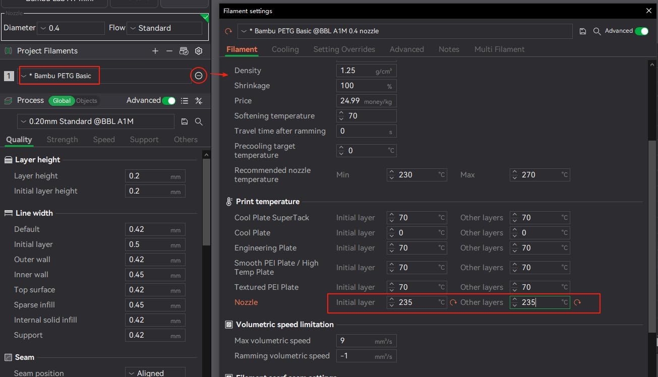 Food Safe 1.75mm White PETG Filament, Strong PETG 3D Printer Filament for 60-500mm/s High Speed FDM 3D Printers,1KG/2.2lbs - Image 4