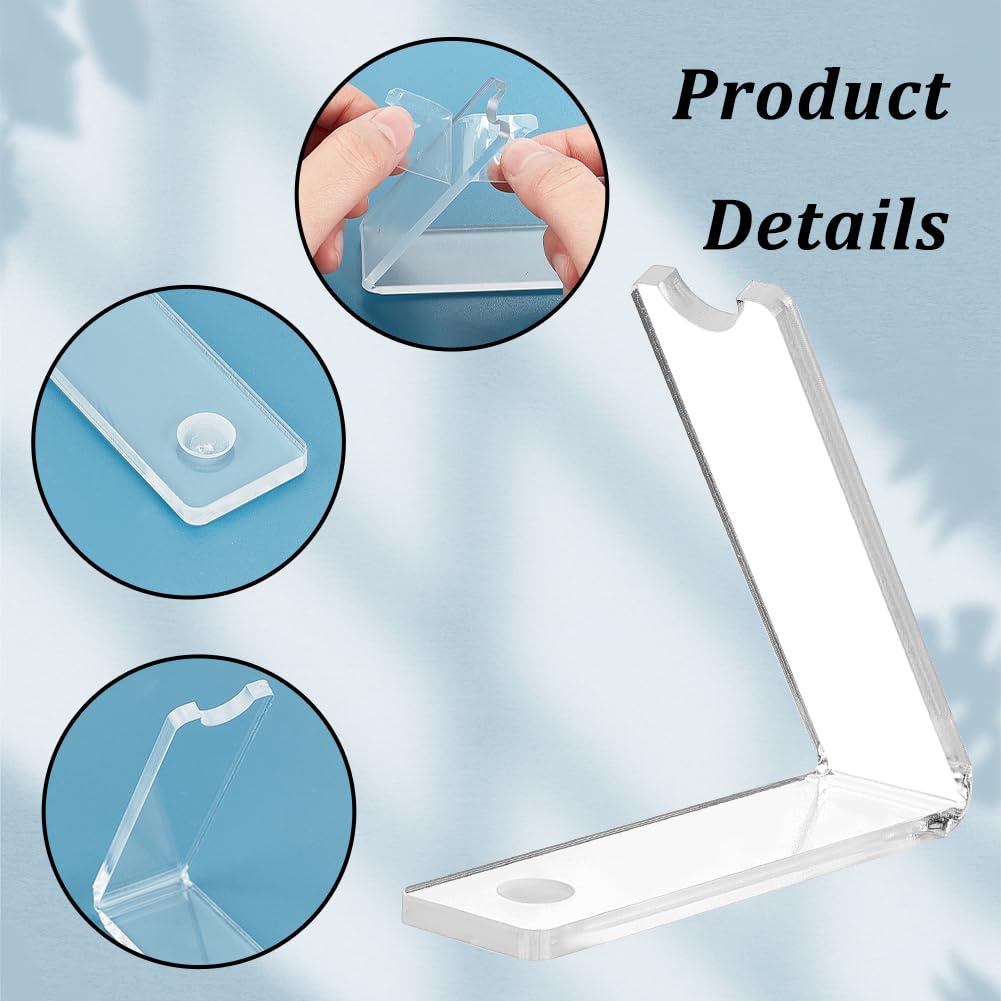 PH PandaHall 6er-Pack Acrylplatten – Schillernd,  Produktbild-Vorschau 2
