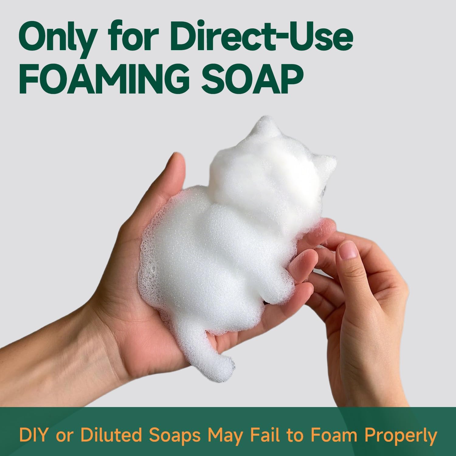 Automatic Foaming Soap Dispenser Wall Mounted 25oz (750ml) Brushed Stainless Steel with Sturdy Metal Mounting Plate Commercial Touchless - Image 2