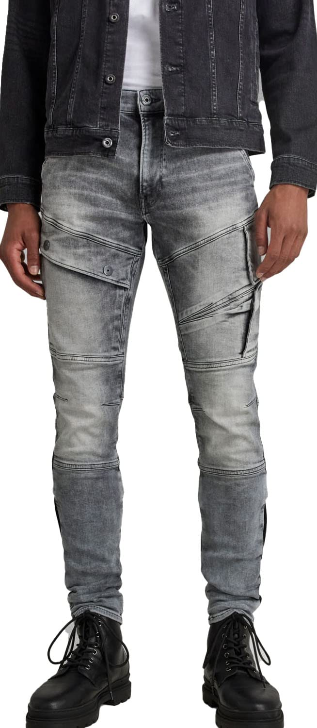 G-STAR RAW　 G Star RAW HELLER Tapered Jeans in Vintage Aged Fall Denim Size