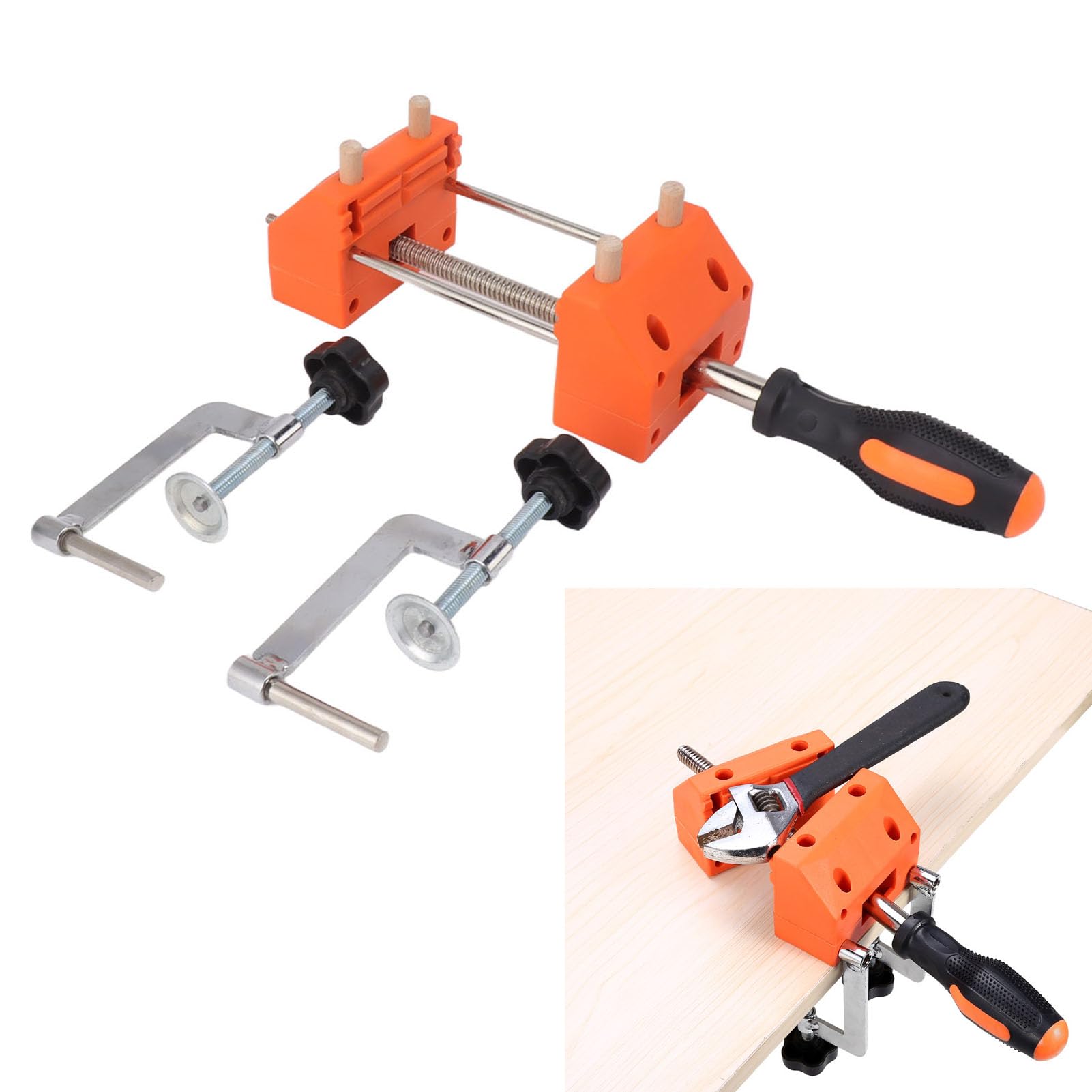 Mini morsetto da tavolo Morsetto per morsa da banco con morsetto da banco piccolo in acciaio multifunzionale con rotazione a 360 gradi