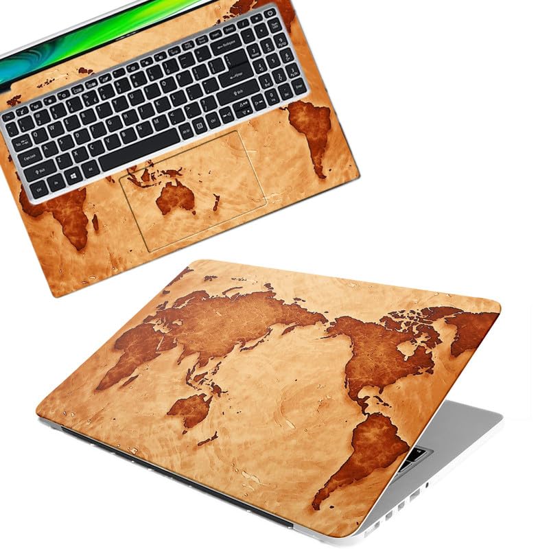 DSGN 413 Full Body Laptop Skin Bubble-Free | Laminated & Removable | HD Quality Sticker for Laptops Upto 15.6 Inches Compatible with Hp/Dell/Acer/Lenovo/Asus etc