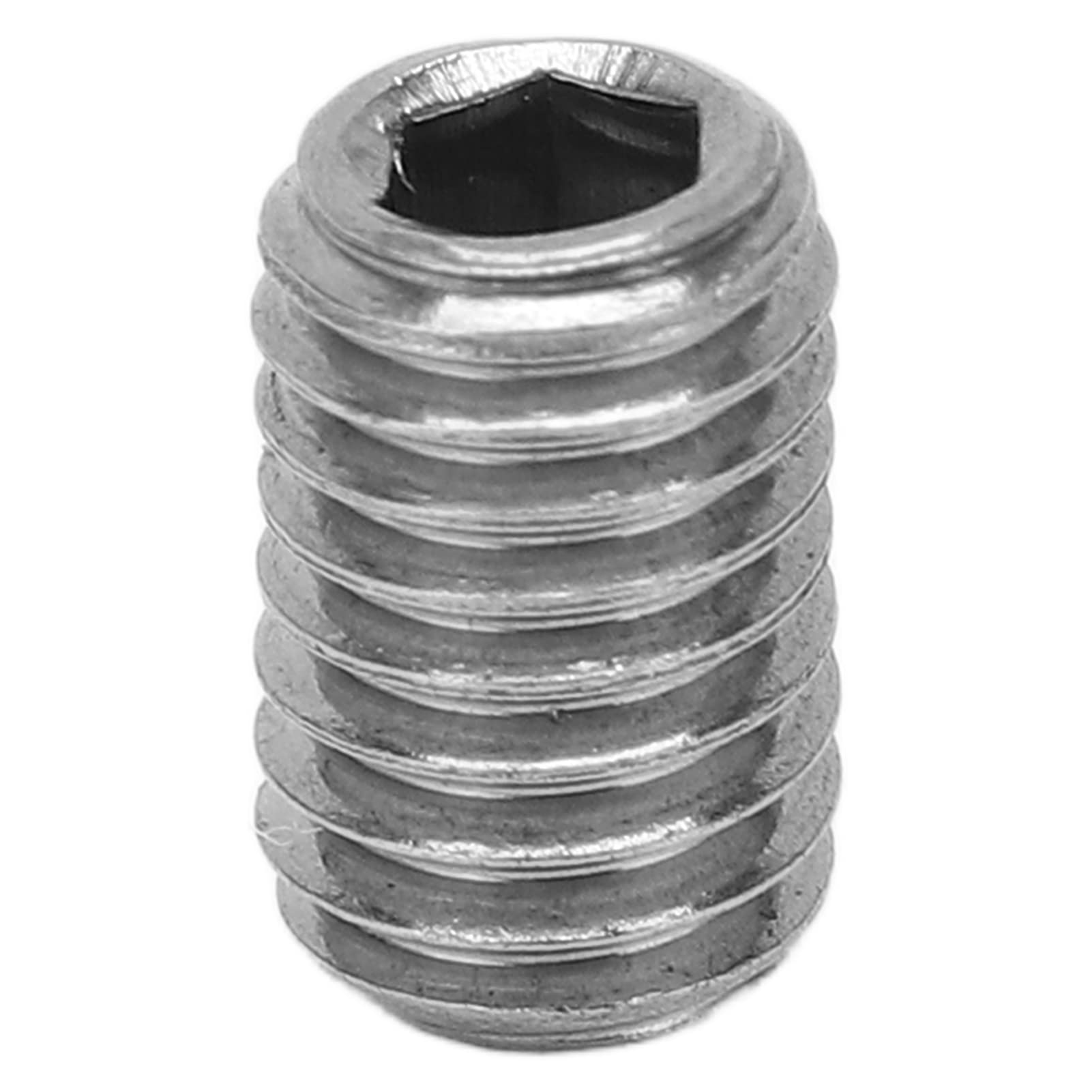 10 Stks M5 Surfboard Fin Key Grub Screws Set Lightweight 304 Stainless Steel Replacement Body Screws for Surfboard