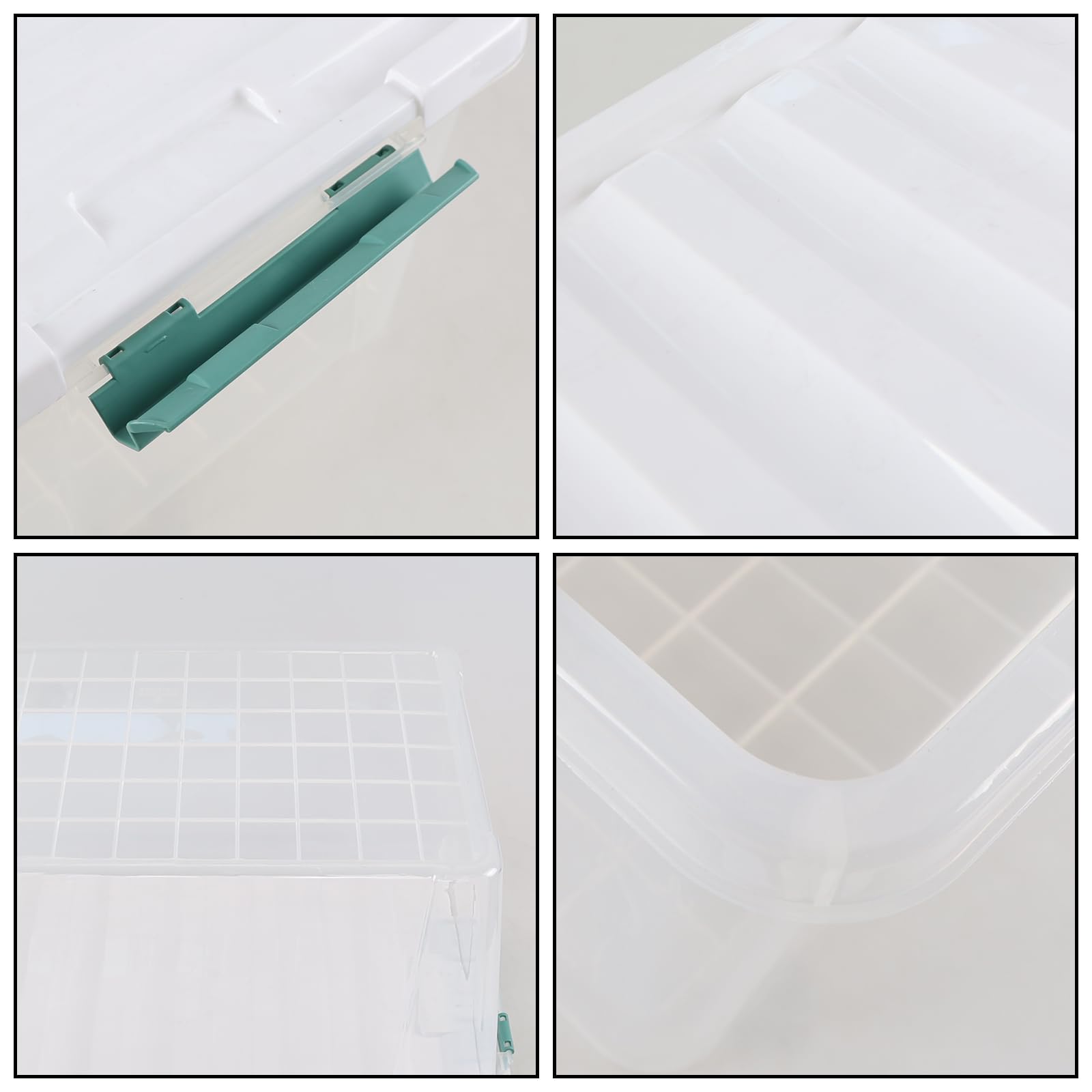 Amazon.com - Xyskin 35 Quart Clear Large Storage Box, Plastic