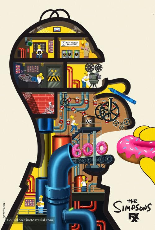 Pixie Posters The Simpsons TV Series Poster Wall Art A4 Size Version 8