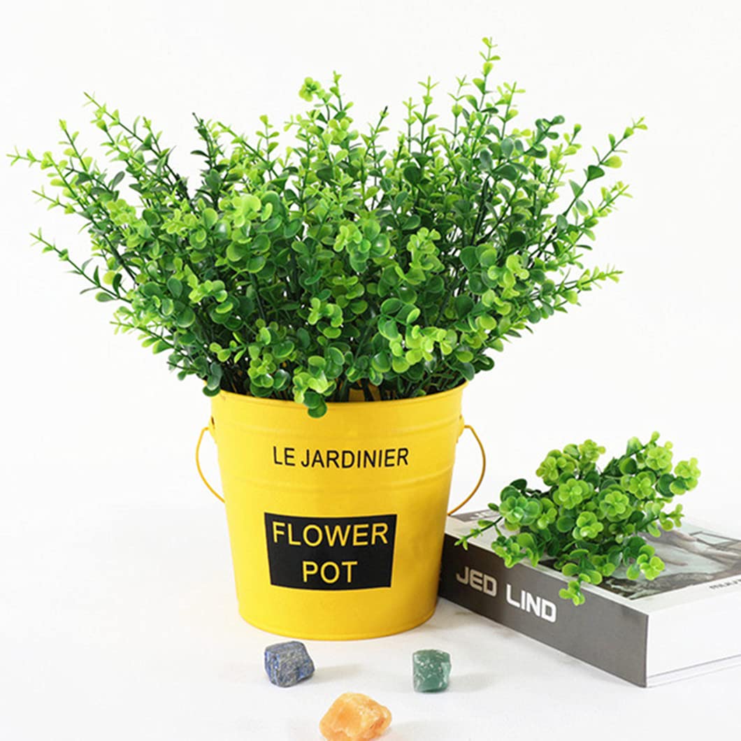 LOVENIMEN Arbustes artificiels, plantes en plastique avec feuilles d'eucalyptus, verdure artificielle, herbe de simulation, faux arbustes pour intrieur ou extrieur, jardin de maison, vranda : Amazon.ca: Maison LOVENIMEN Arbustes artificiels, plantes en plastique avec feuilles d'eucalyptus, verdure artificielle, herbe de simulation, faux arbustes pour intrieur ou extrieur, jardin de maison, vranda : Amazon.ca: Maison