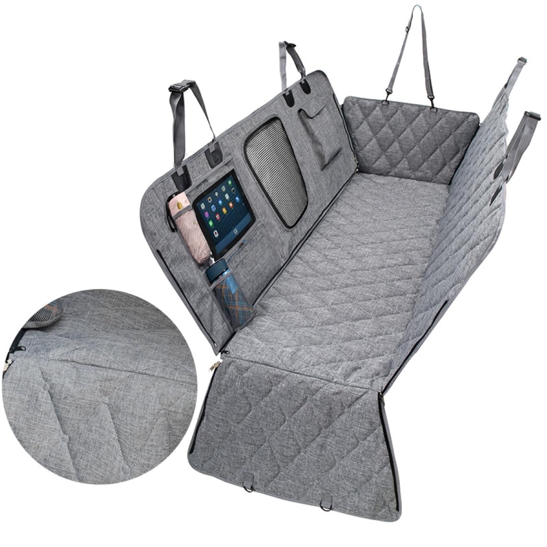 Funda Impermeable Para Asiento Trasero De Coche, Protector Antideslizante Para Perros, Compatible Con Volvo XC40 2019-2024
